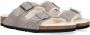 Birkenstock Arizona Shearling Slippers Stone Coin Narrow fit | Grijs | Suède - Thumbnail 1