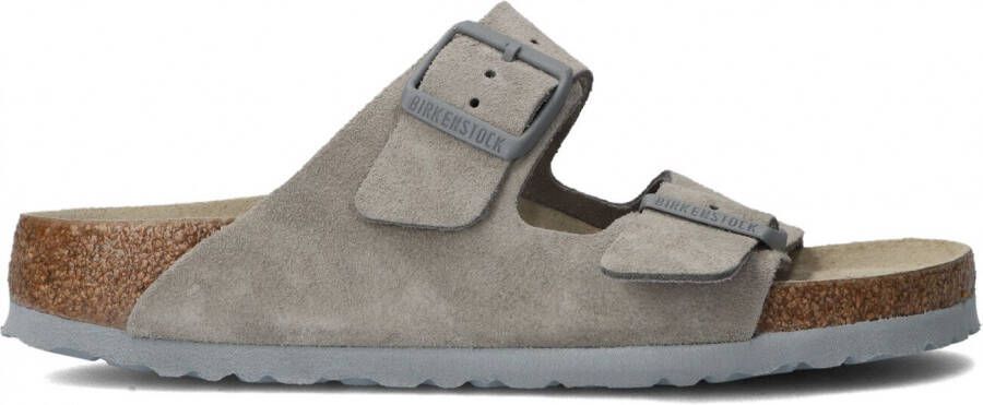 BIRKENSTOCK Teenslippers Gizeh Maat: 40 Materiaal: Leer Kleur: Zwart