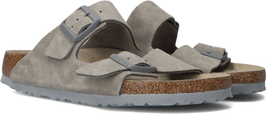 BIRKENSTOCK Teenslippers Gizeh Maat: 40 Materiaal: Leer Kleur: Zwart