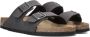 BIRKENSTOCK Slippers Arizona Maat: 44 Materiaal: Leer Kleur: Grijs - Thumbnail 1
