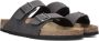BIRKENSTOCK Teenslippers Heren Arizona Heren Maat: 46 Materiaal: Leer Kleur: Grijs - Thumbnail 1