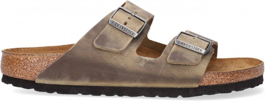 Birkenstock Gesp Arizona Sandalen Instapper Open Neus Green Heren