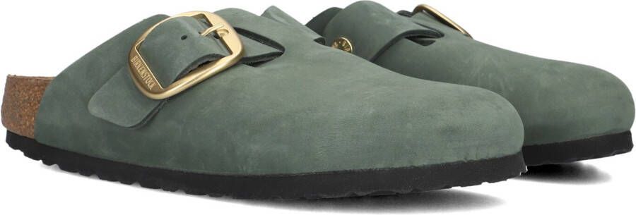 BIRKENSTOCK Instappers Dames Sue Maat: 36 Materiaal: Nubuck Kleur: Groen