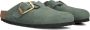 BIRKENSTOCK Instappers Dames Sue Maat: 36 Materiaal: Nubuck Kleur: Groen - Thumbnail 1