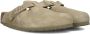 BIRKENSTOCK Instappers Dames Boston Sue Maat: 41 Materiaal: Suède Kleur: Groen - Thumbnail 1