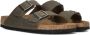BIRKENSTOCK Teenslippers Heren Arizona Heren Maat: 46 Materiaal: Leer Kleur: Groen - Thumbnail 1