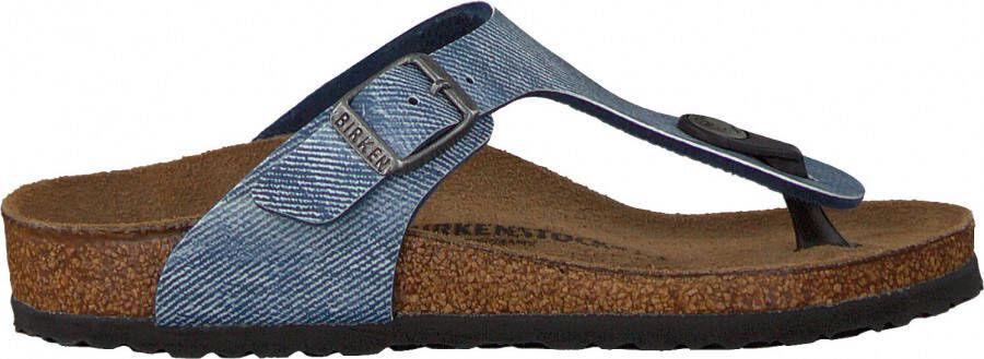 Birkenstock Gizeh CL used jeans narrow sandalen kids