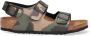 Birkenstock Milano Kids Sandalen Desert Soil Camouflage Khaki Narrow fit | Groen | Imitatieleer - Thumbnail 1