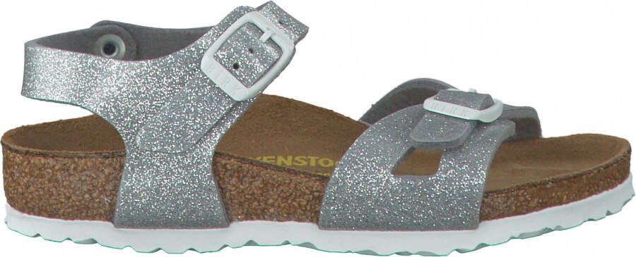 Birkenstock Rio Magic Galaxy Wandelsandalen Meisjes zilver wit