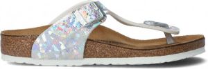 Birkenstock Gizeh Kinderslippers Small fit Silver