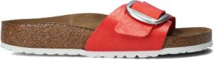 Birkenstock Madrid Graceful Dames Slippers Small fit Rood