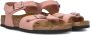 Birkenstock Kid's Rio BFBC Sandalen Narrow bruin roze - Thumbnail 1