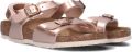 Birkenstock Rio AS Kids Birko-Flor Narrow Fit Electric Metallic Copper - Bruin