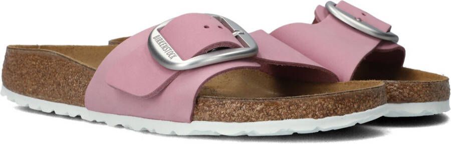 Birkenstock Roze Slippers Madrid Big Buckle