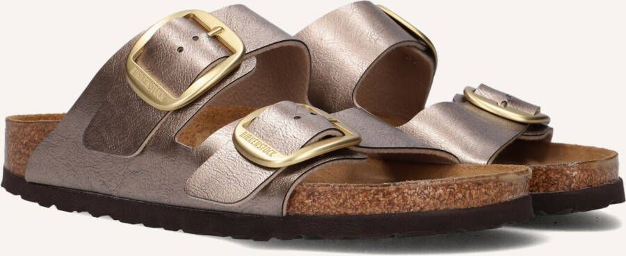 BIRKENSTOCK Slippers Dames Arizona Dames Maat: 40 Materiaal: Suède Kleur: Bronskleurig