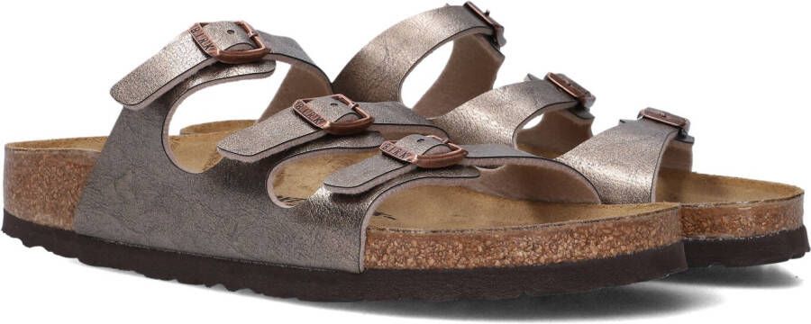 Birkenstock Florida Narrow Birko-Flor Graceful Taupe