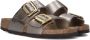 BIRKENSTOCK Slippers Dames Sydney Cushion Buckle Maat: 43 Materiaal: Leer Kleur: Bronskleurig - Thumbnail 1