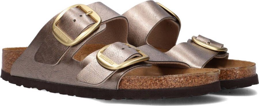 BIRKENSTOCK Slippers Dames Arizona Dames Suède Bronskleurig