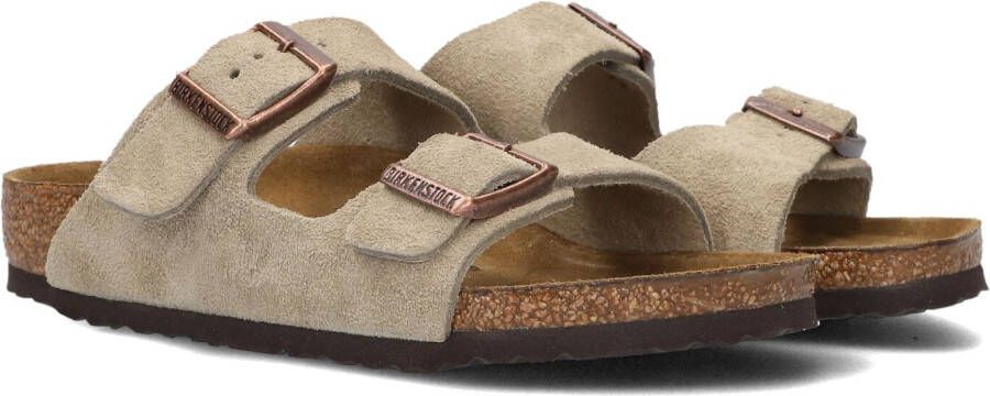 Arizona Taupe Kids Birkenstock Grijs