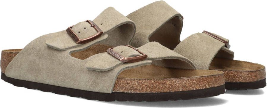 Birkenstock Arizona Sandalen & Slides taupe maat: 45 beschikbare maaten:41 42 43 44 45 46