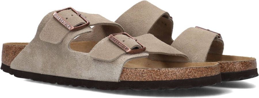 BIRKENSTOCK Taupe Slippers Arizona Sue