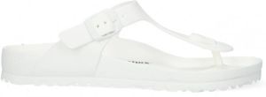 Birkenstock Witte Gizeh EVA Sandalen met brede pasvorm Wit