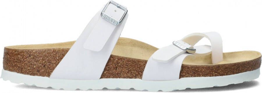 Birkenstock Mayari Slippers White Narrow fit | Wit | Imitatieleer