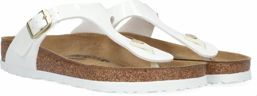 Birkenstock Gizeh Patent Calz N MIINTO b0a9350188b5bb0c32bf Wit Dames