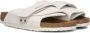 BIRKENSTOCK Slippers Dames Kyoto Dames Maat: 38 Materiaal: Suède Kleur: Wit - Thumbnail 1