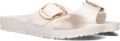 BIRKENSTOCK Badslippers Dames Madrid Big Buckle Eva Rubber Wit - Wit