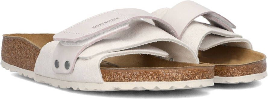 BIRKENSTOCK Slippers Dames Oita Dames Maat: 40 Materiaal: Suède Kleur: Wit