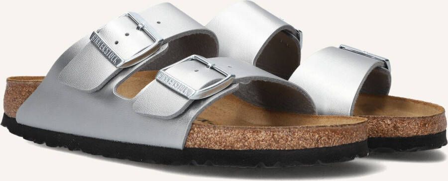 Birkenstock Slippers Arizona van glanzende birko-flor schoenwijdte: smal