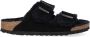 Birkenstock Arizona Shearling Slippers Black Narrow fit | Zwart | Suède - Thumbnail 1