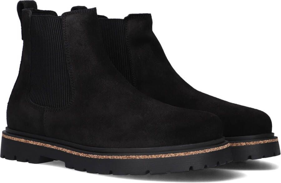 BIRKENSTOCK Chelsea Boots Dames Highwood Slip On Mid W Maat: 39 Materiaal: Suède Kleur: Zwart