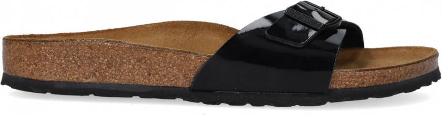 Birkenstock Sandalen Madrid Birko Flor Patent Etroit Zwart Unisex