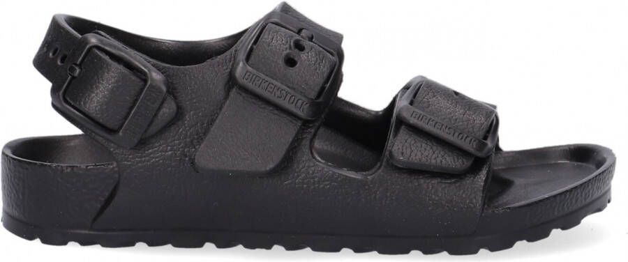 Birkenstock Milano Eva sandalen zwart Rubber Effen 32