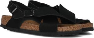 Birkenstock Comfortabele en stijlvolle platte sandalen Zwart Dames