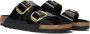 BIRKENSTOCK Slippers Dames Arizona Big Buckle Maat: 37 Materiaal: Nubuck Kleur: Zwart - Thumbnail 11