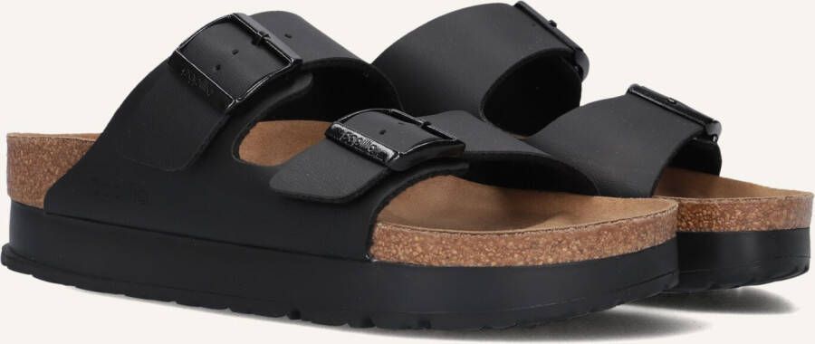BIRKENSTOCK Slippers Dames Arizona Platform Dames Maat: 42 Materiaal: Kunststof Kleur: Zwart