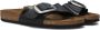 Birkenstock Madrid Big Buckle Oiled Leather Sandals Zwart Dames - Thumbnail 1