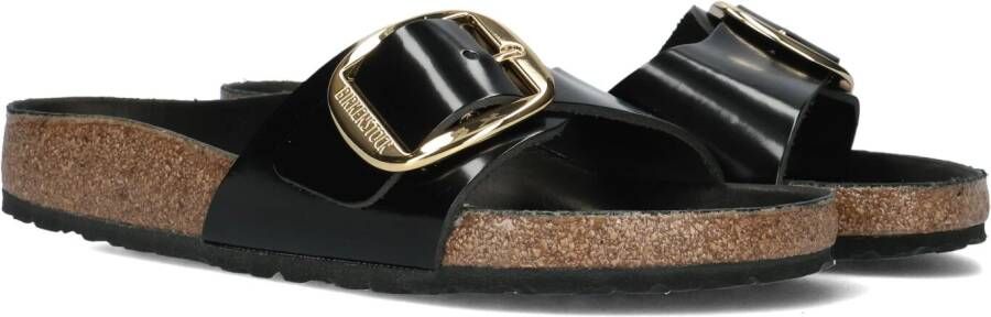 BIRKENSTOCK Zwarte Slippers Madrid Led Patent