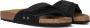 BIRKENSTOCK Slippers Oita Maat: 38 Materiaal: Suède Kleur: Zwart - Thumbnail 1