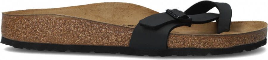 Birkenstock Zwarte Slippers Piazza