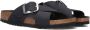 Birkenstock Siena Big Buckle Dames Slippers Black Narrow-fit - Thumbnail 1