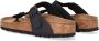 BIRKENSTOCK Teenslippers Gizeh Maat: 39 Materiaal: Leatherlook Kleur: Zwart - Thumbnail 1