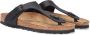BIRKENSTOCK Teenslippers Gizeh Maat: 35 Materiaal: Leatherlook Kleur: Zwart - Thumbnail 1