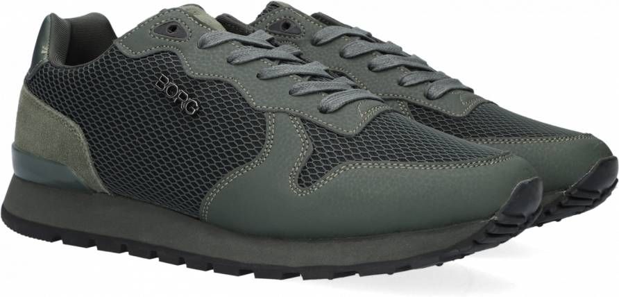 Björn Borg Bjorn Borg R440 Kpu Tnl M Lage sneakers Leren Sneaker Heren Groen