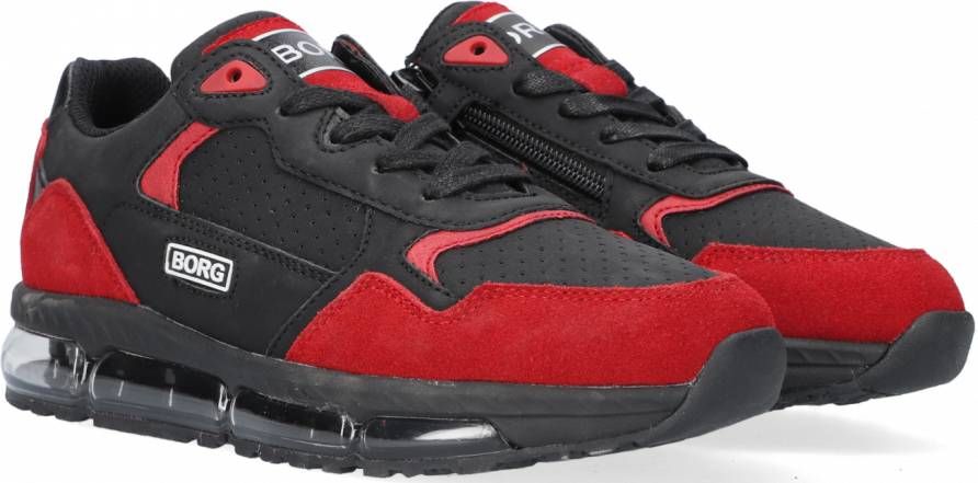 Bjorn Borg Rode Lage Sneakers X500 Prf Blk