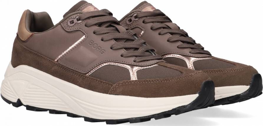 Björn Borg Bjorn Borg Bjorn Borg Sneakers Taupe Imitatieleer 118339 Dames Kunstleer