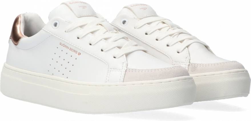 Björn Borg Bjorn Borg T1600 Bsc Met W Lage sneakers Dames Wit